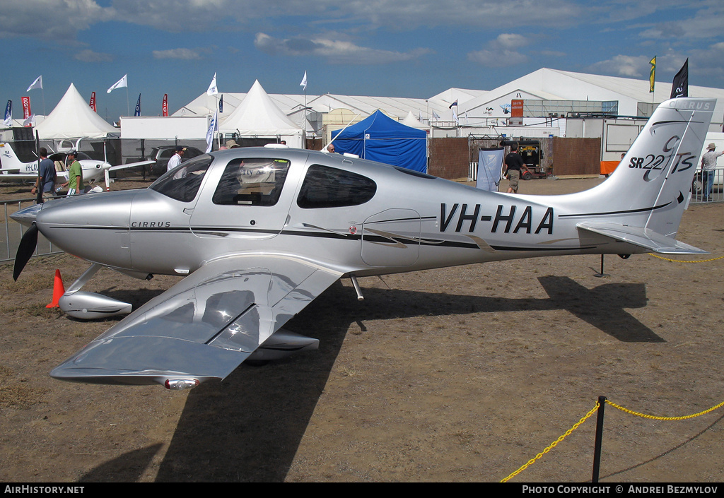 Aircraft Photo of VH-HAA | Cirrus SR-22 G2-GTS | AirHistory.net #110777