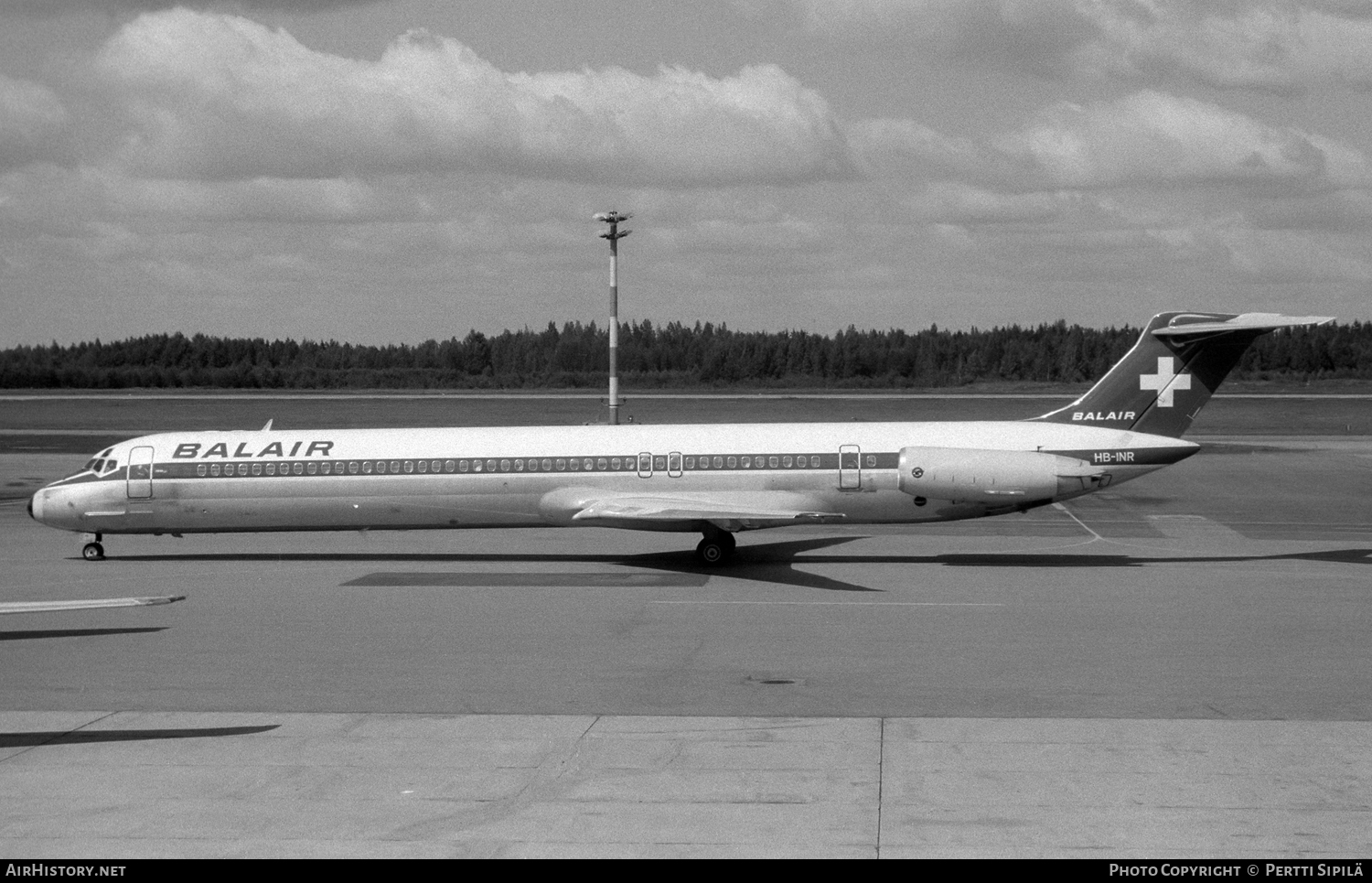 Aircraft Photo of HB-INR | McDonnell Douglas MD-82 (DC-9-82) | Balair | AirHistory.net #110786