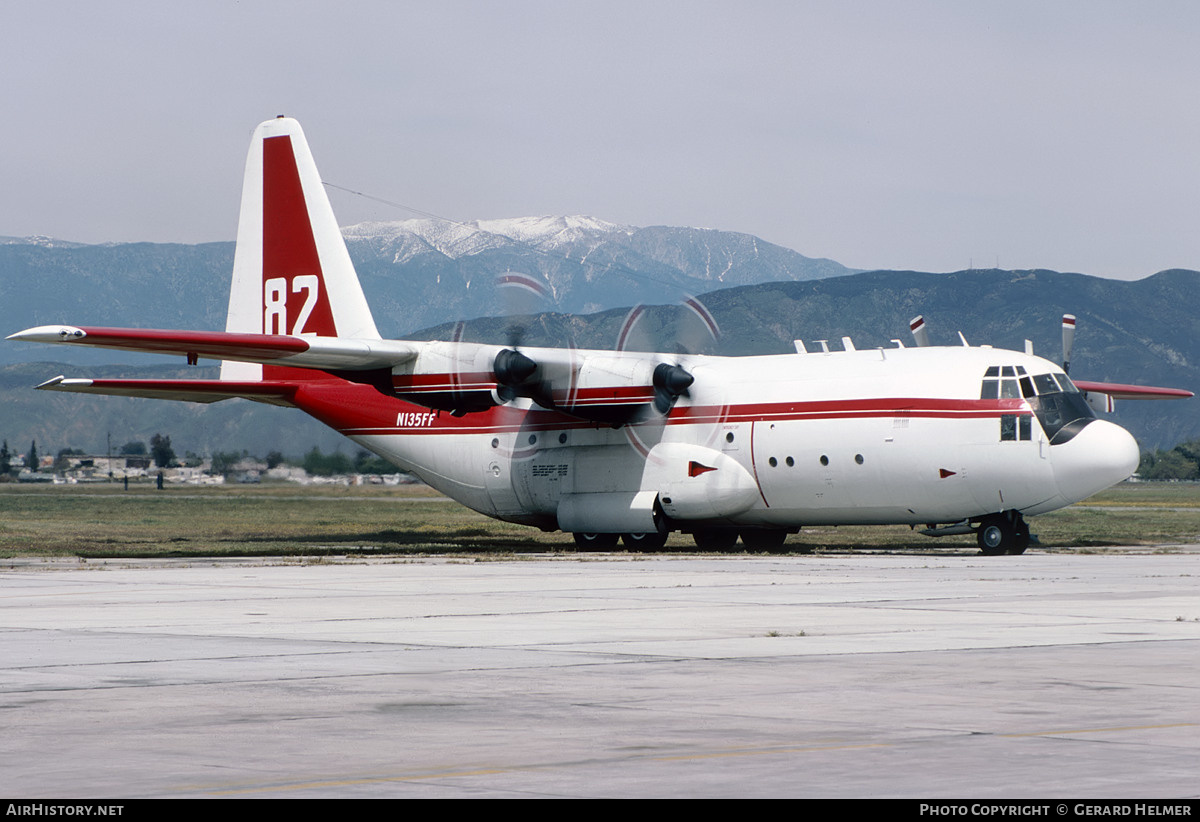 Aircraft Photo of N135FF | Lockheed C-130A Hercules (L-182) | Hemet Valley Flying Service | AirHistory.net #110790