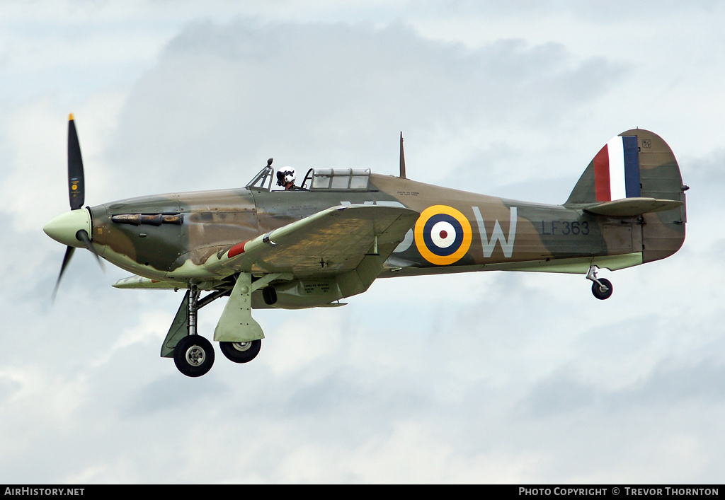 Aircraft Photo of LF363 | Hawker Hurricane Mk2C | UK - Air Force | AirHistory.net #110808