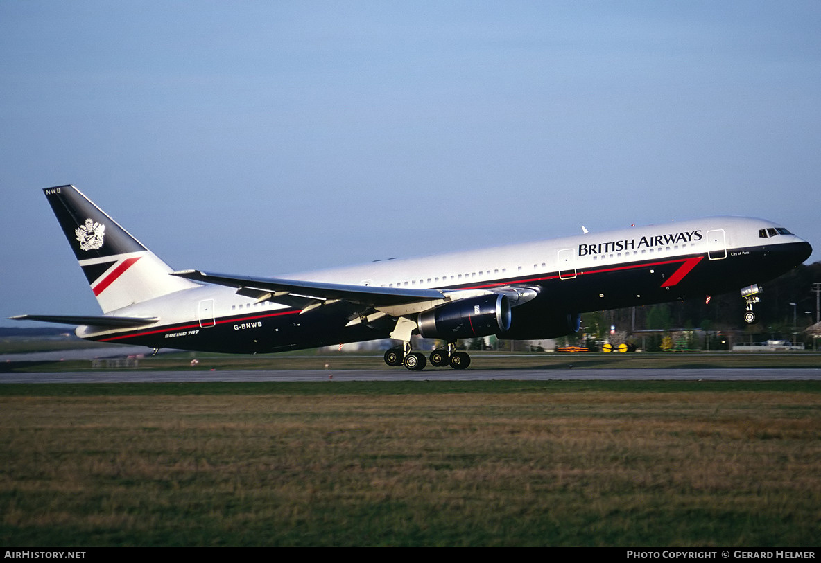 Aircraft Photo of G-BNWB | Boeing 767-336/ER | British Airways | AirHistory.net #110823
