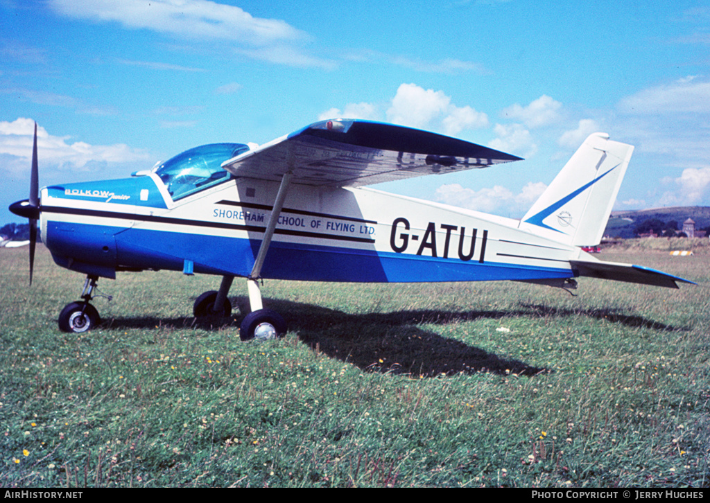 Aircraft Photo of G-ATUI | Bölkow Bo-208C Junior | Shoreham School of Flying Ltd. | AirHistory.net #110825