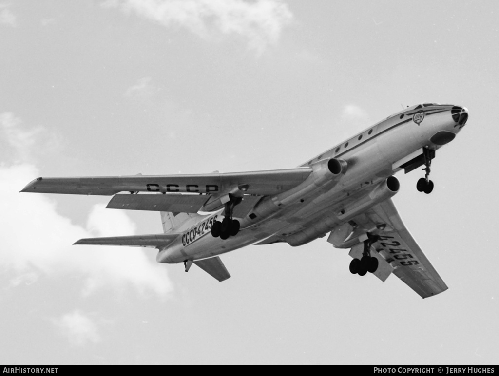 Aircraft Photo of CCCP-42456 | Tupolev Tu-104A | Aeroflot | AirHistory.net #110826
