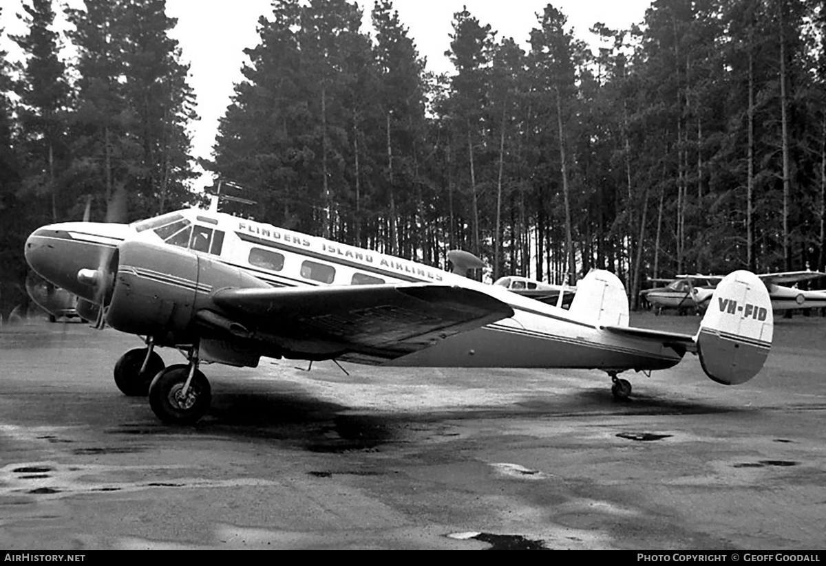 Aircraft Photo of VH-FID | Beech D18S | Flinders Island Airlines | AirHistory.net #110850