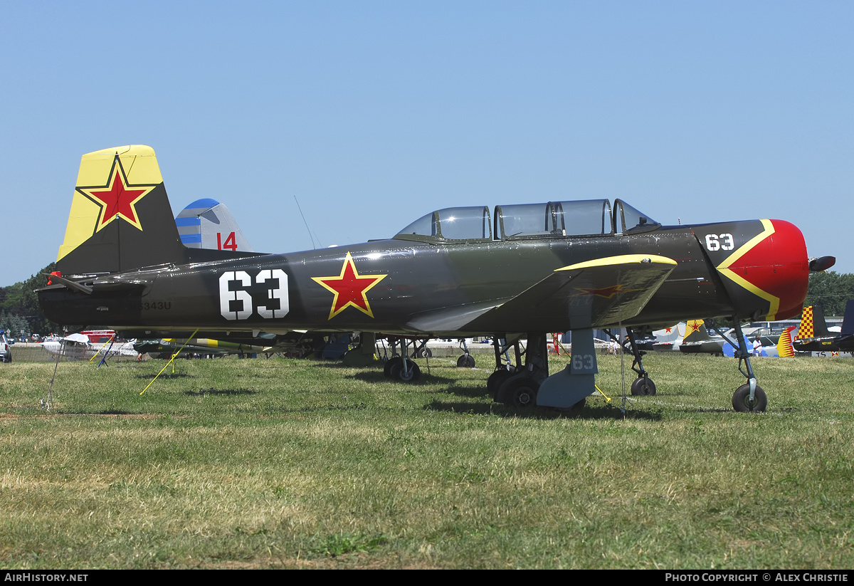 Aircraft Photo of N6343U | Nanchang CJ-6 | Soviet Union - Air Force | AirHistory.net #110860