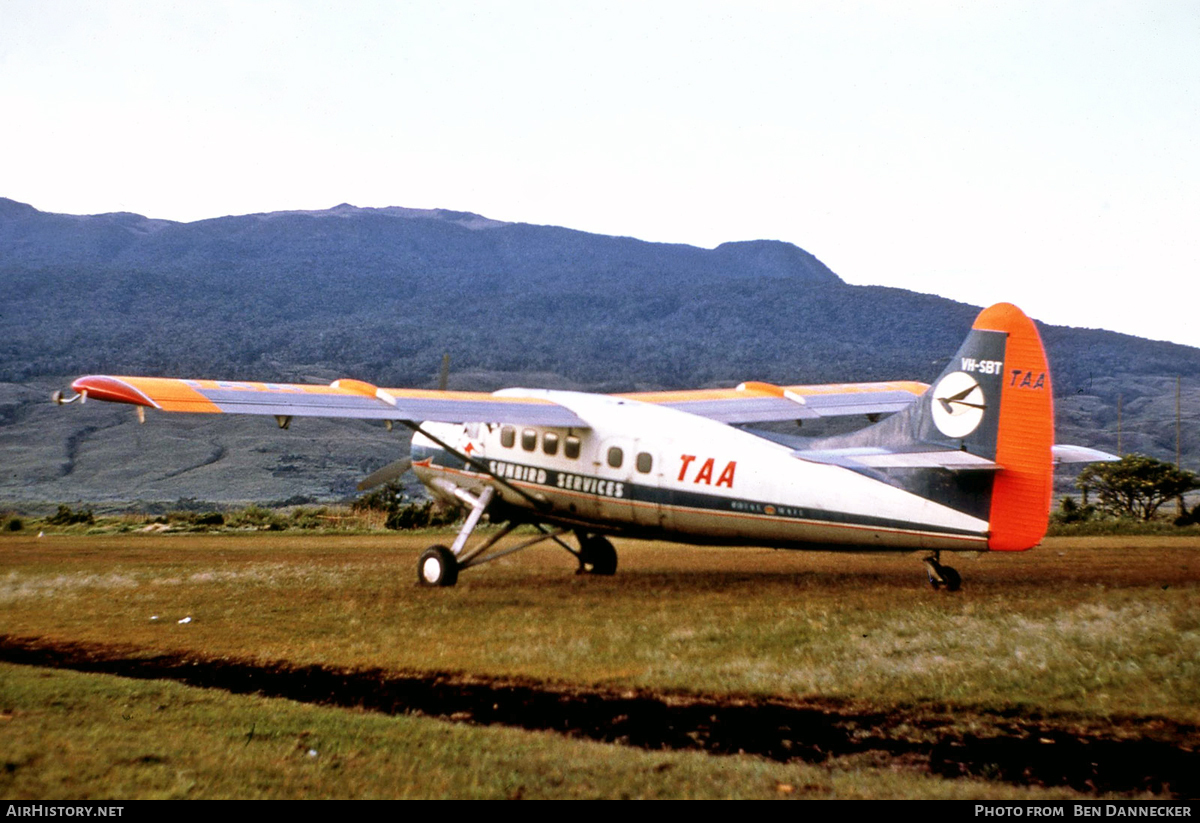 Aircraft Photo of VH-SBT | De Havilland Canada DHC-3 Otter | TAA Sunbird Services | AirHistory.net #110865