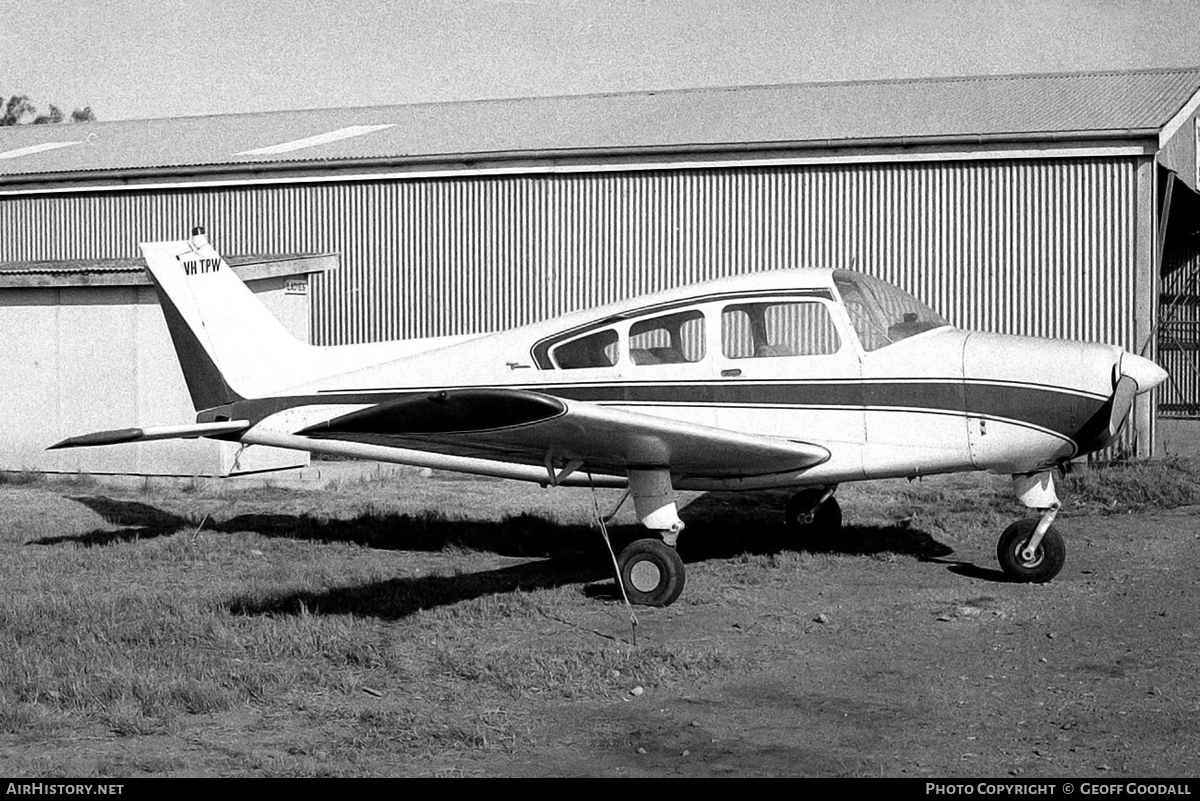 Aircraft Photo of VH-TPW | Beech A23 Musketeer II | AirHistory.net #110866