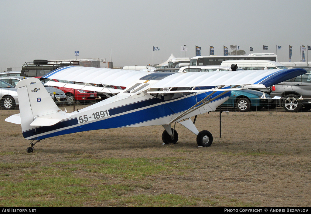 Aircraft Photo of 55-1891 | Skyfox CA-25 Impala | AirHistory.net #110873