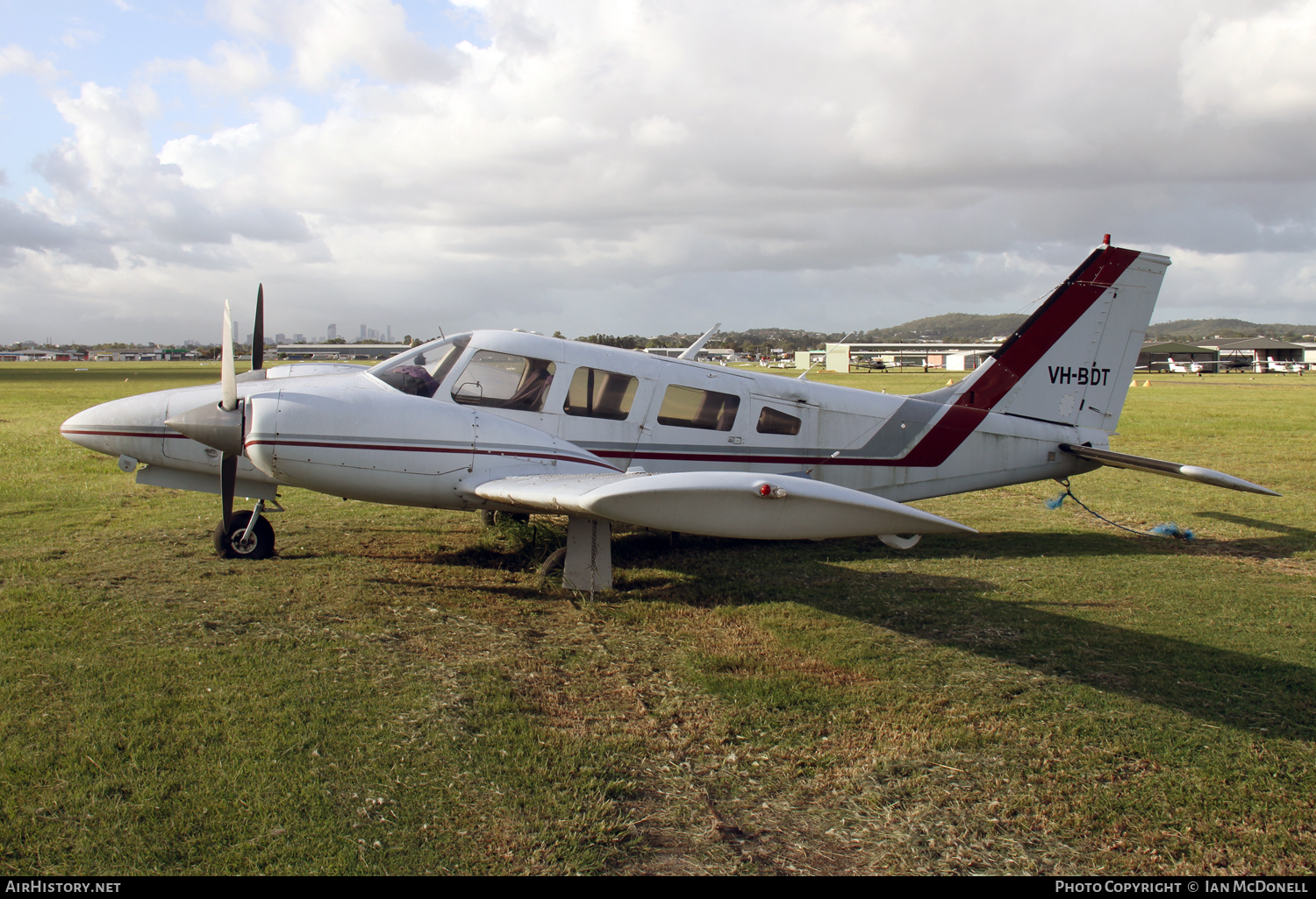 Aircraft Photo of VH-BDT | Piper PA-34-200T Seneca II | AirHistory.net #110884