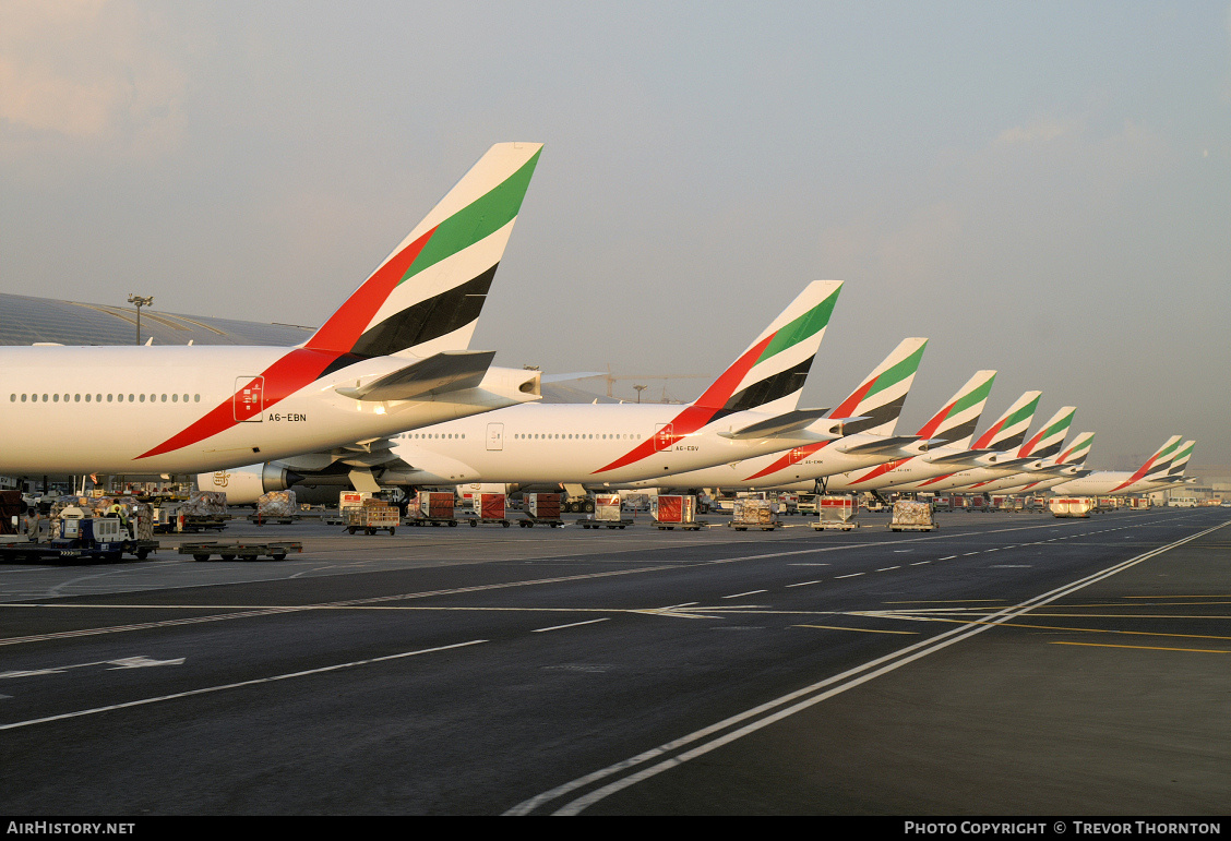 Aircraft Photo of A6-EBN | Boeing 777-36N/ER | Emirates | AirHistory.net #110898