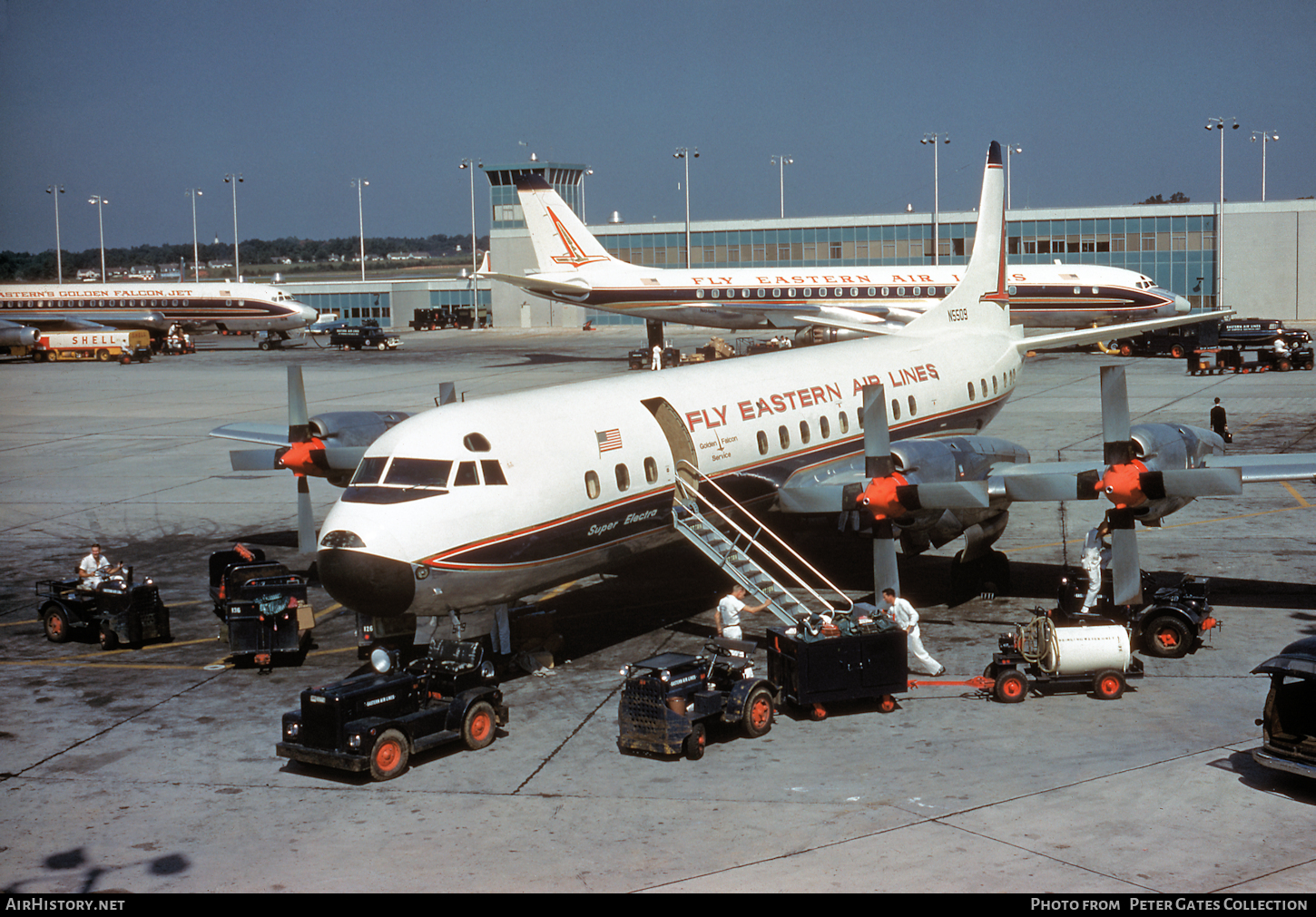 Aircraft Photo of N5509 | Lockheed L-188A Electra | Eastern Air Lines | AirHistory.net #110902