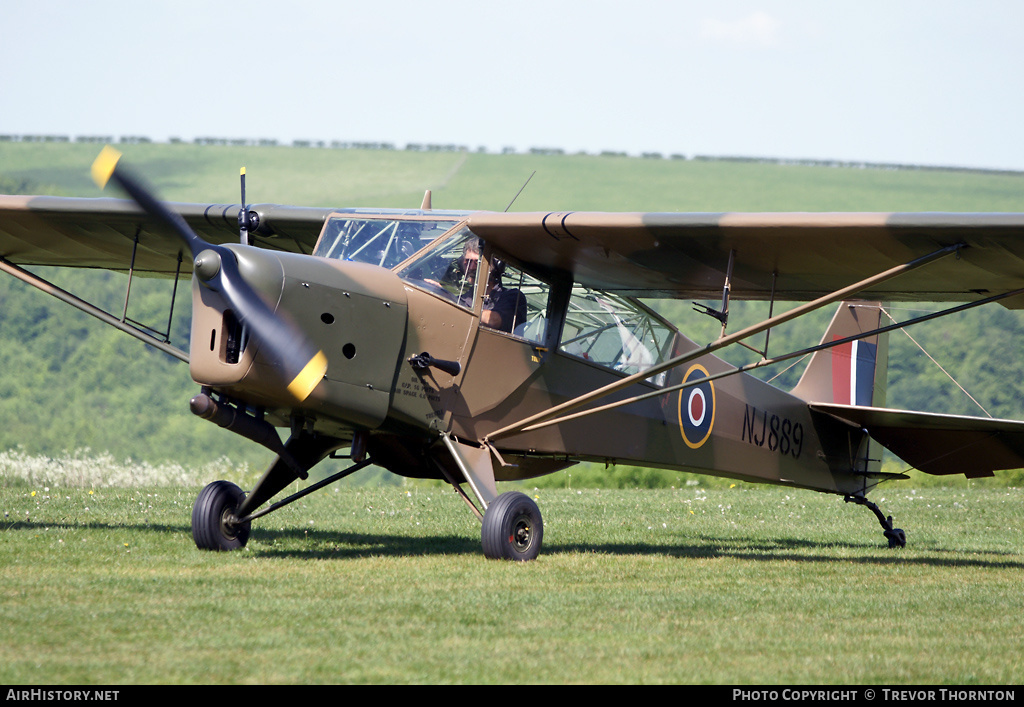 Aircraft Photo of G-AHLK / NJ889 | Taylorcraft E Auster Mk3 | UK - Air Force | AirHistory.net #110904