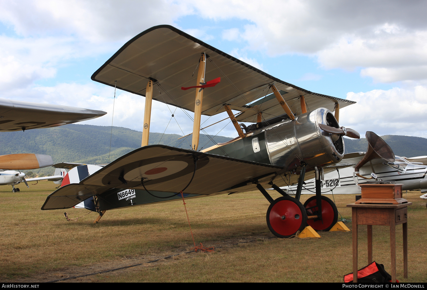 Aircraft Photo of 19-8649 / N8649 | Sopwith Pup (replica) | UK - Air Force | AirHistory.net #110915