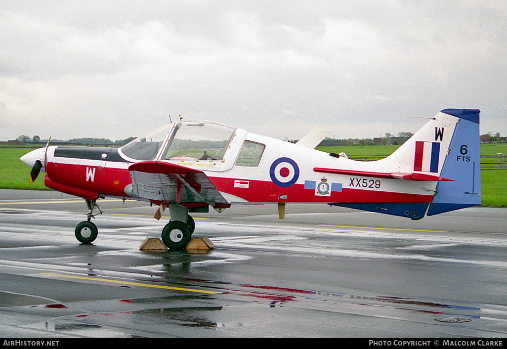 Aircraft Photo of XX529 | Scottish Aviation Bulldog T1 | UK - Air Force | AirHistory.net #110922