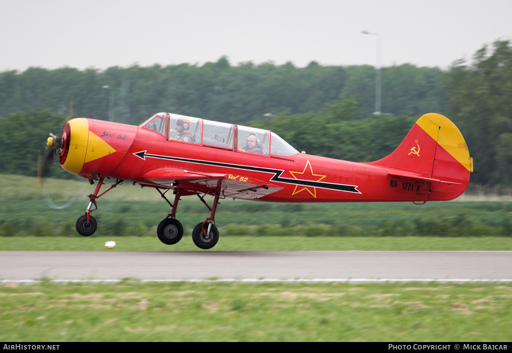 Aircraft Photo of RA-1771K | Yakovlev Yak-52 | Soviet Union - Air Force | AirHistory.net #110933