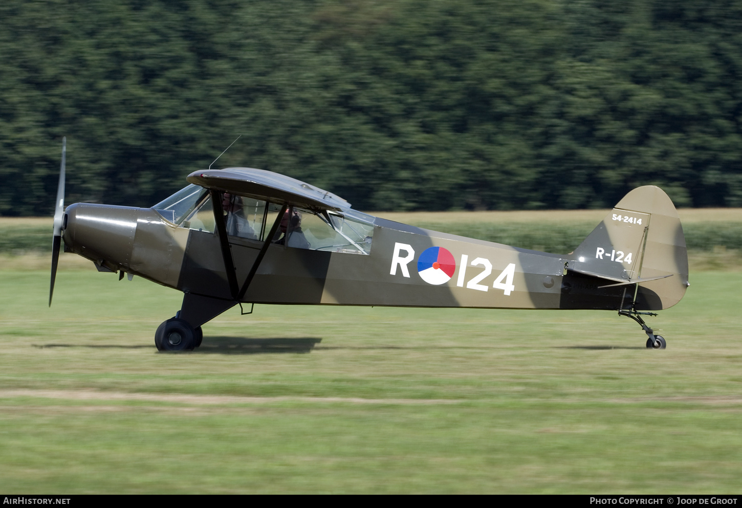 Aircraft Photo of PH-APA / R-124 | Piper L-21B Super Cub | Netherlands - Air Force | AirHistory.net #110937