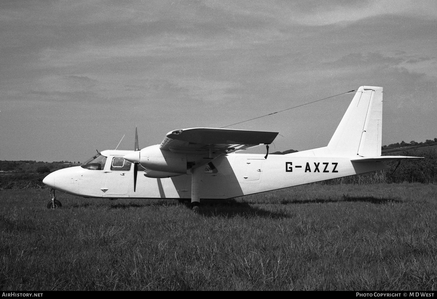 Aircraft Photo of G-AXZZ | Britten-Norman BN-2A Islander | AirHistory.net #110940