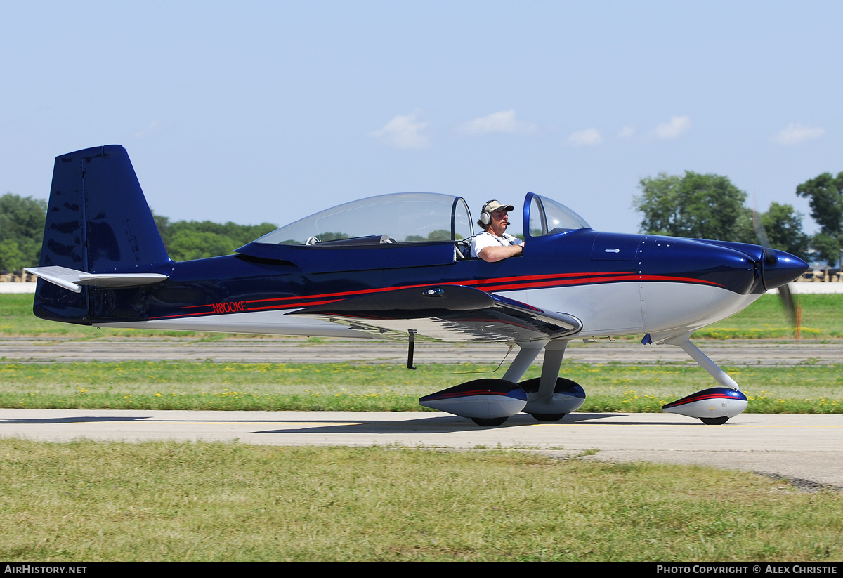 Aircraft Photo of N800KE | Van's RV-8A | AirHistory.net #110951