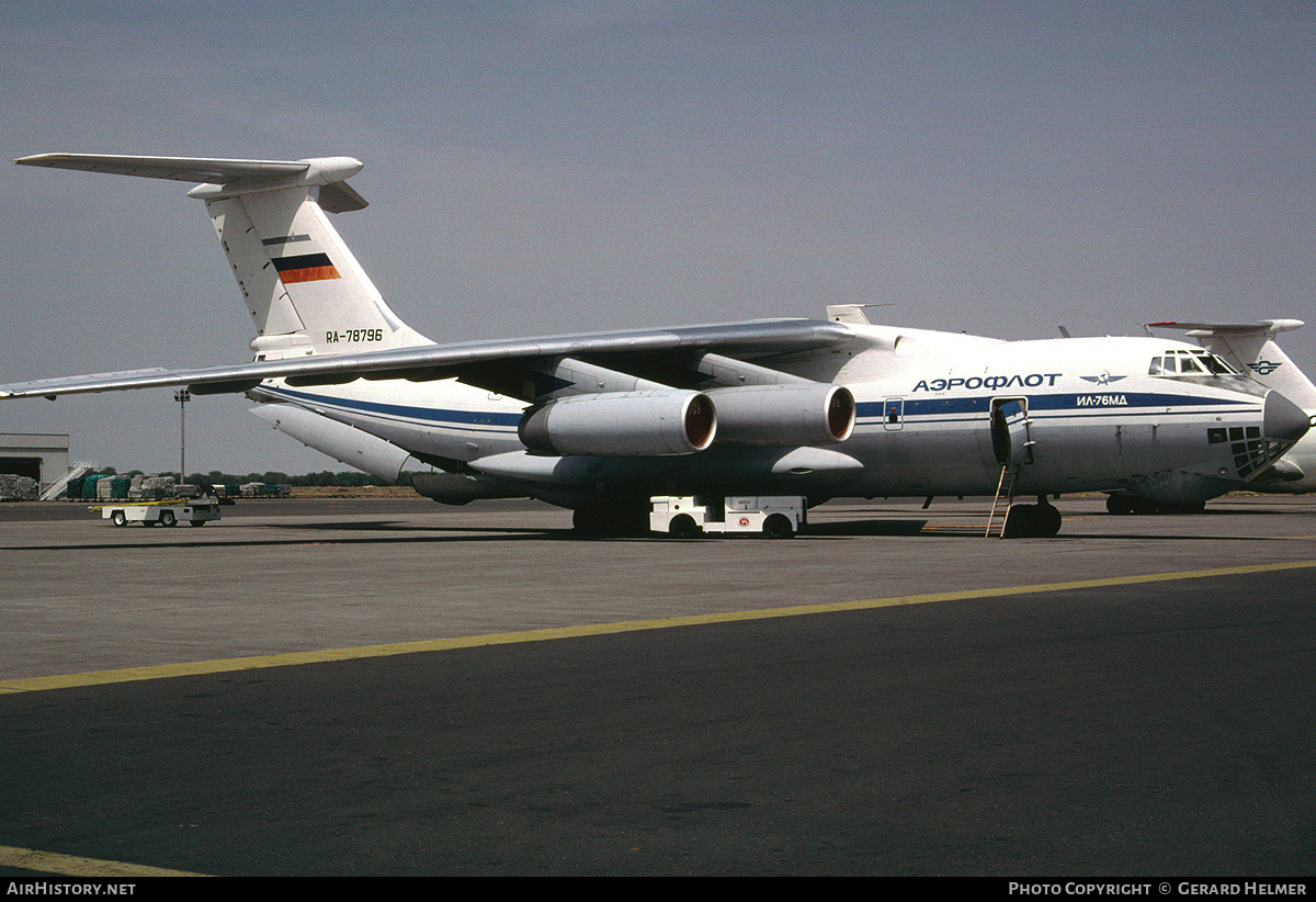 Aircraft Photo of RA-78796 | Ilyushin Il-76MD | Aeroflot | AirHistory.net #110952