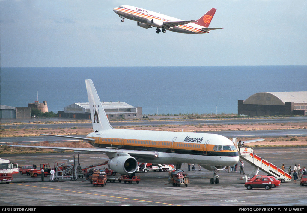 Aircraft Photo of G-MONE | Boeing 757-2T7 | Monarch Airlines | AirHistory.net #110953
