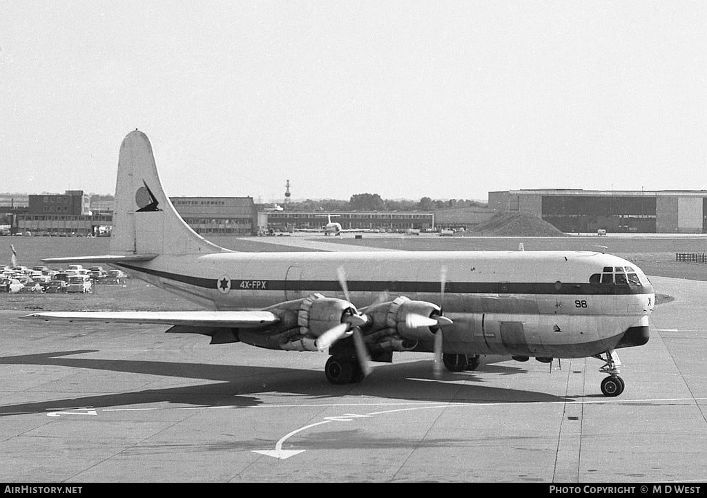 Aircraft Photo of 98 | Boeing 377-10-29/M Stratocruiser | Israel - Air Force | AirHistory.net #110954