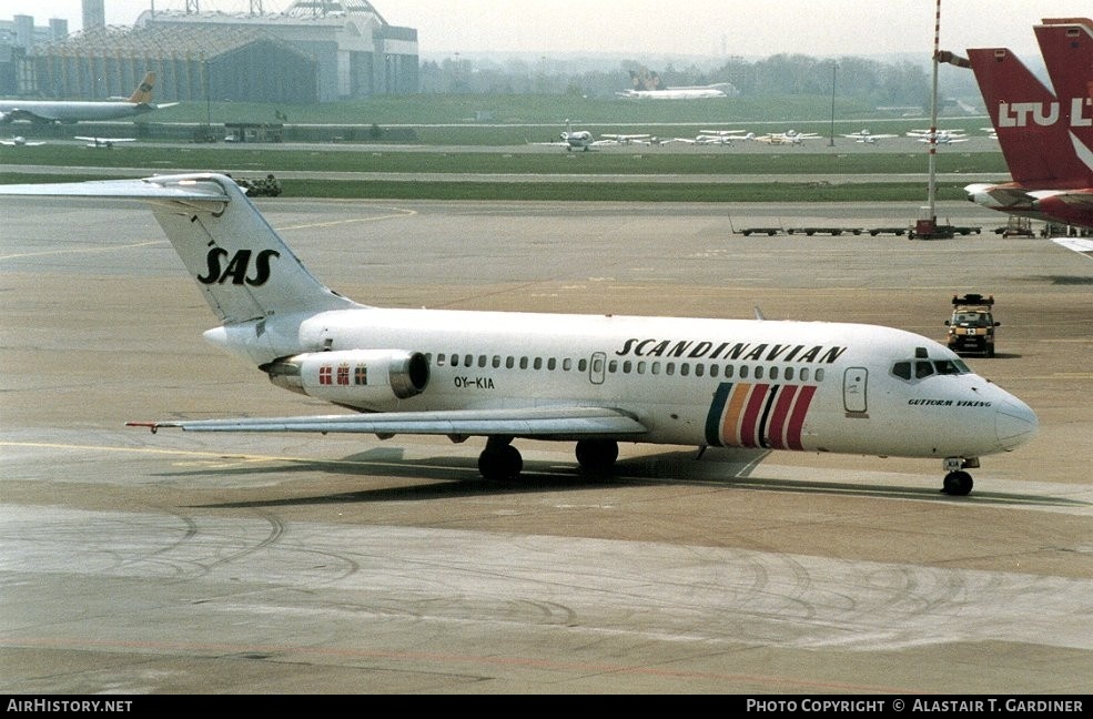 Aircraft Photo of OY-KIA | McDonnell Douglas DC-9-21 | Scandinavian Airlines - SAS | AirHistory.net #110963