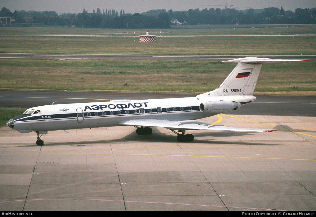 Aircraft Photo of RA-65054 | Tupolev Tu-134A | Aeroflot | AirHistory.net #110964