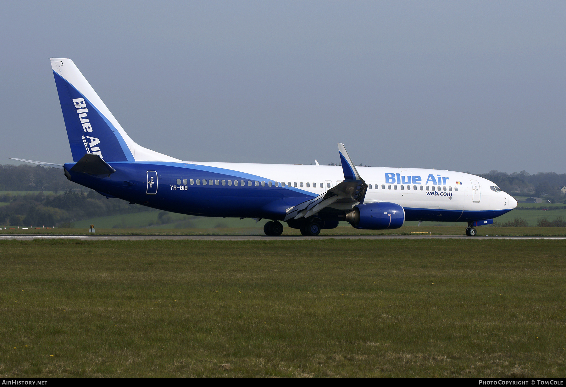 Aircraft Photo of YR-BIB | Boeing 737-8AS | Blue Air | AirHistory.net #110970