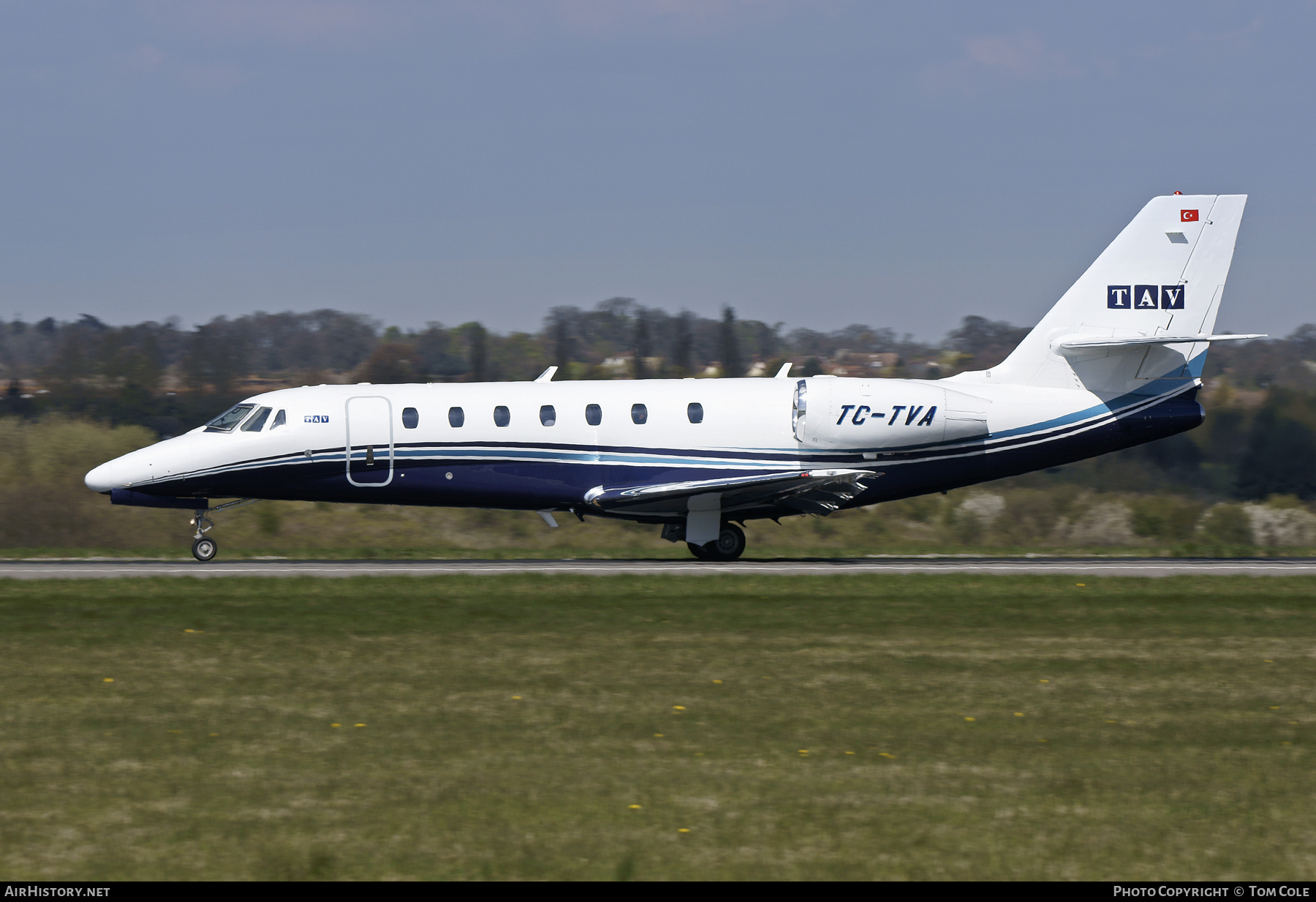 Aircraft Photo of TC-TVA | Cessna 680 Citation Sovereign | TAV Air | AirHistory.net #110975