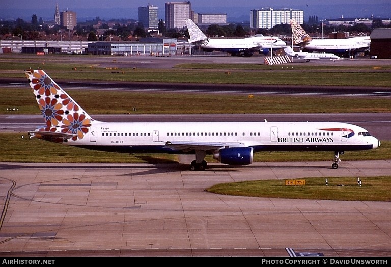 Aircraft Photo of G-BIKT | Boeing 757-236 | British Airways | AirHistory.net #110985