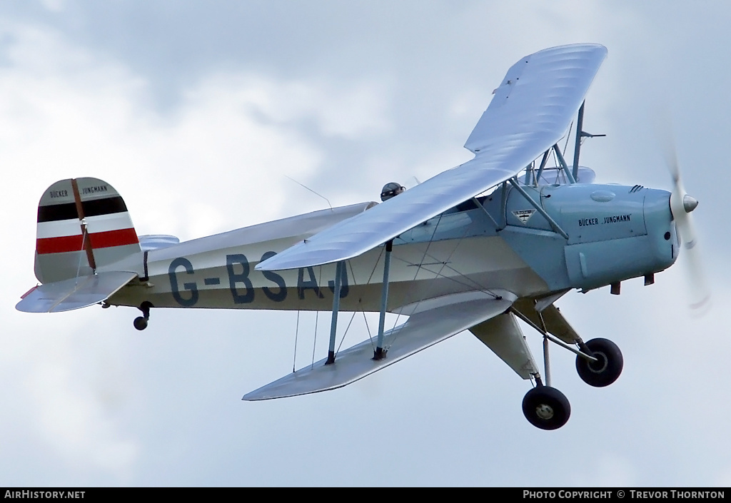 Aircraft Photo of G-BSAJ | CASA 1.131E Jungmann | AirHistory.net #111001