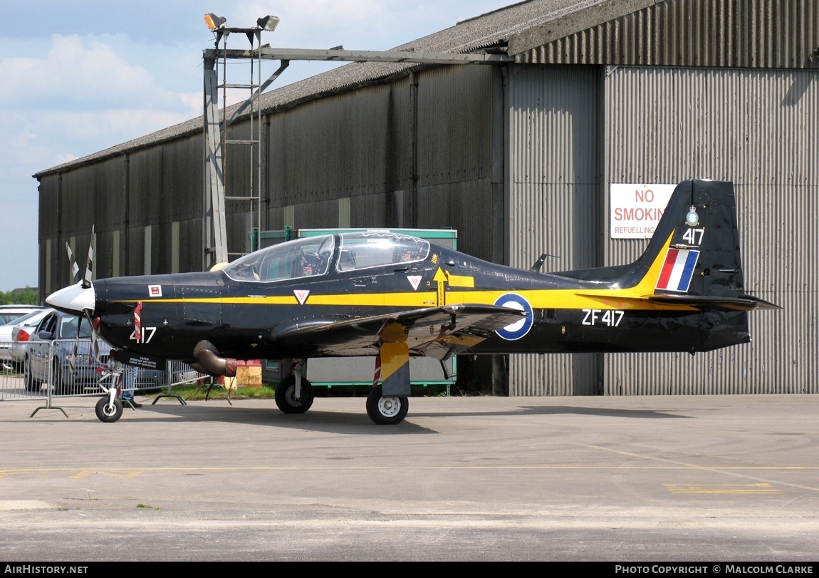 Aircraft Photo of ZF417 | Short S-312 Tucano T1 | UK - Air Force | AirHistory.net #111005