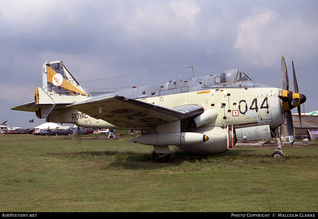 Aircraft Photo of XL472 | Fairey Gannet AEW.3 | UK - Navy | AirHistory.net #111013