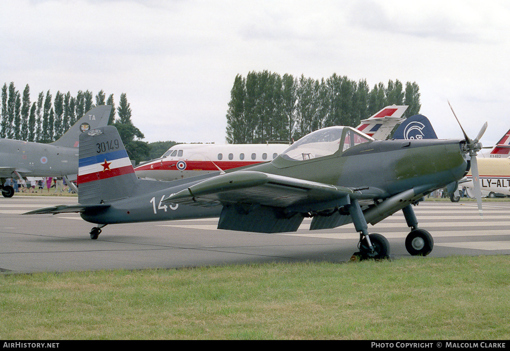 Aircraft Photo of G-BRXK / 30149 | Soko P-2 Kraguj | Yugoslavia - Air Force | AirHistory.net #111018