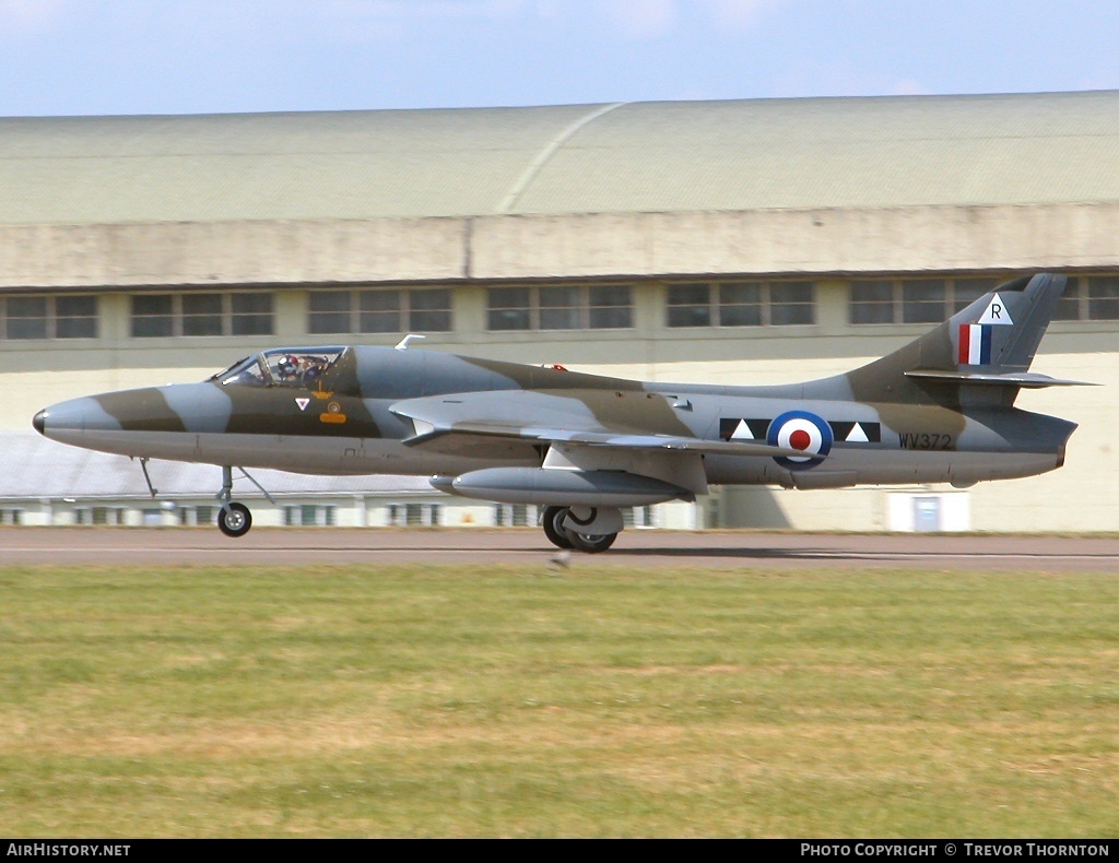 Aircraft Photo of G-BXFI / WV372 | Hawker Hunter T7 | UK - Air Force | AirHistory.net #111027