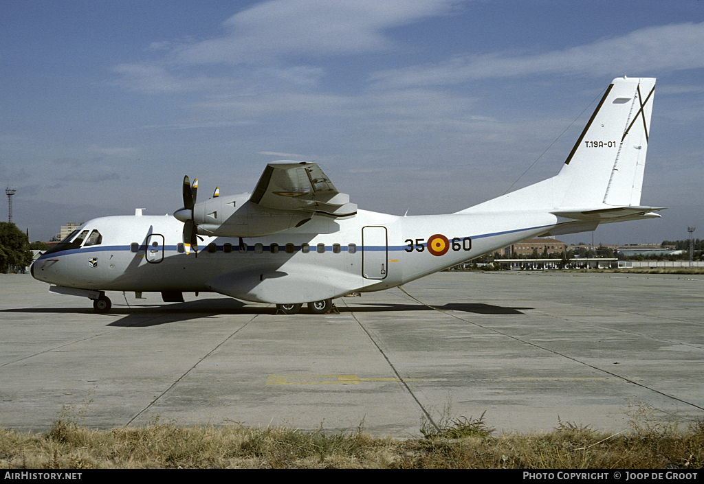 Aircraft Photo of T19A-01 | CASA/IPTN CN235-10 | Spain - Air Force | AirHistory.net #111032