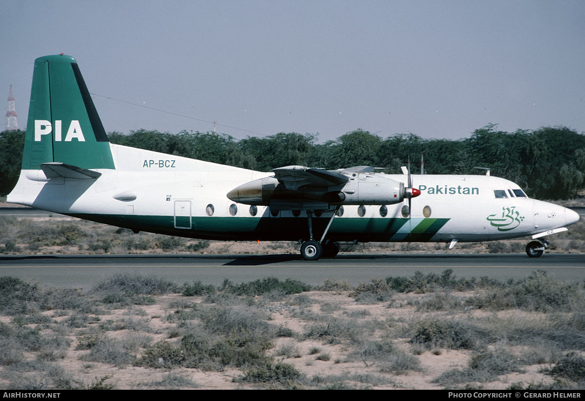 Aircraft Photo of AP-BCZ | Fokker F27-200 Friendship | Pakistan International Airlines - PIA | AirHistory.net #111039