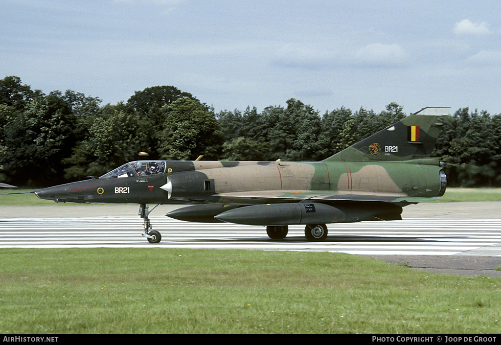 Aircraft Photo of BR21 | Dassault Mirage 5BR | Belgium - Air Force | AirHistory.net #111042