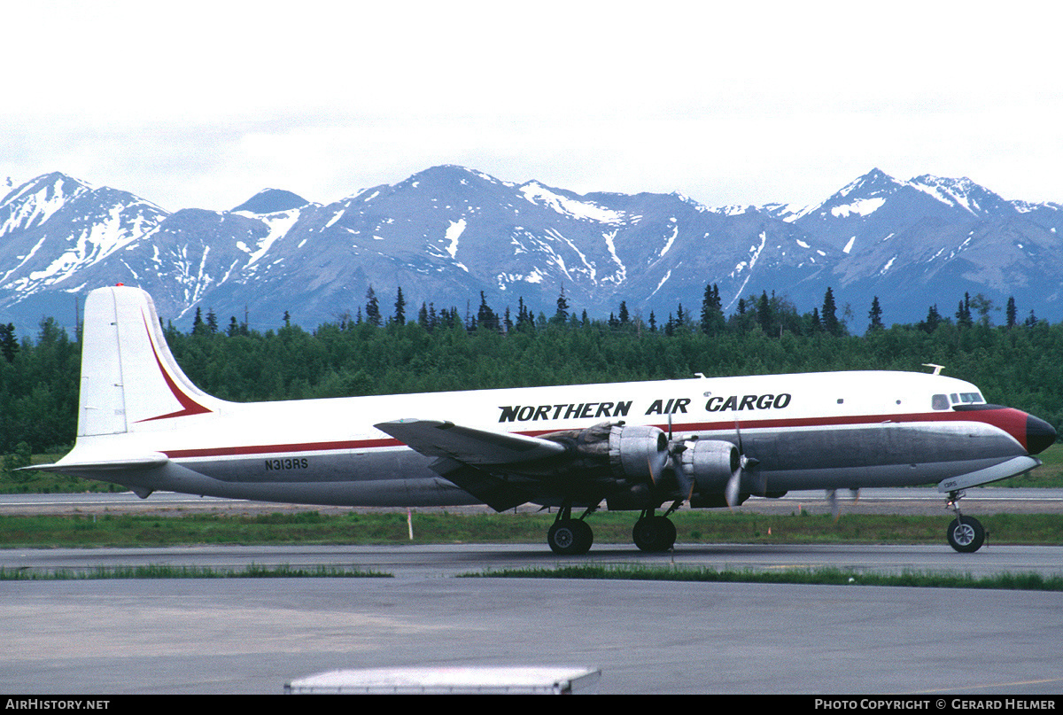 Aircraft Photo of N313RS | Douglas C-118A Liftmaster | Northern Air Cargo - NAC | AirHistory.net #111048