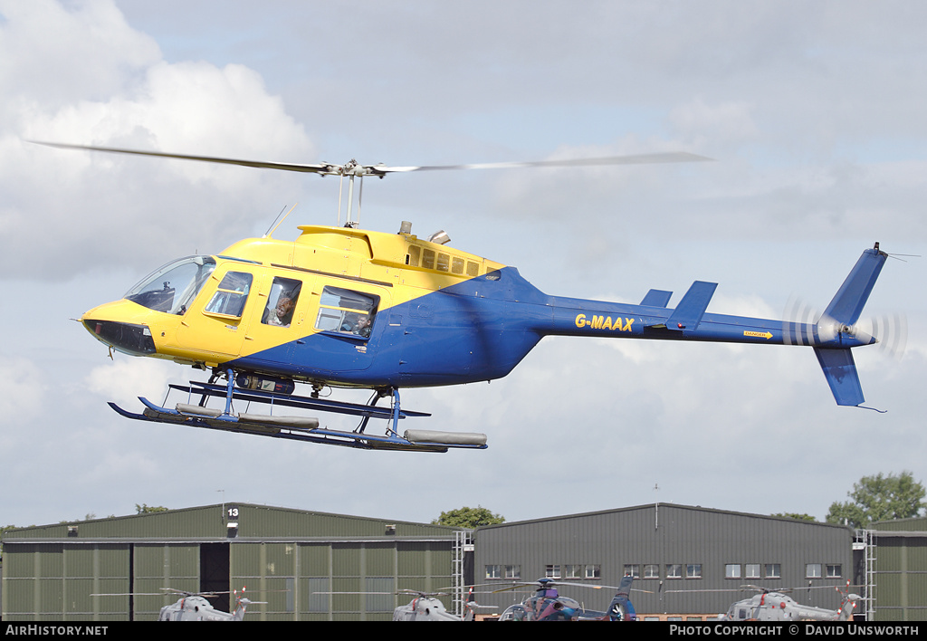 Aircraft Photo of G-MAAX | Bell 206L-1 LongRanger II | AirHistory.net #111062