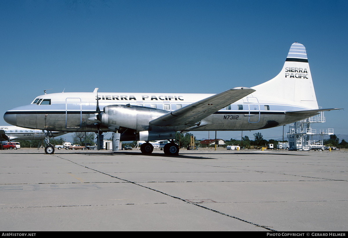 Aircraft Photo of N73112 | Convair 580 | Sierra Pacific Airlines | AirHistory.net #111063