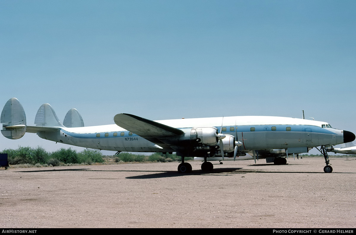 Aircraft Photo of N73544 | Lockheed L-1049F Super Constellation | AirHistory.net #111068