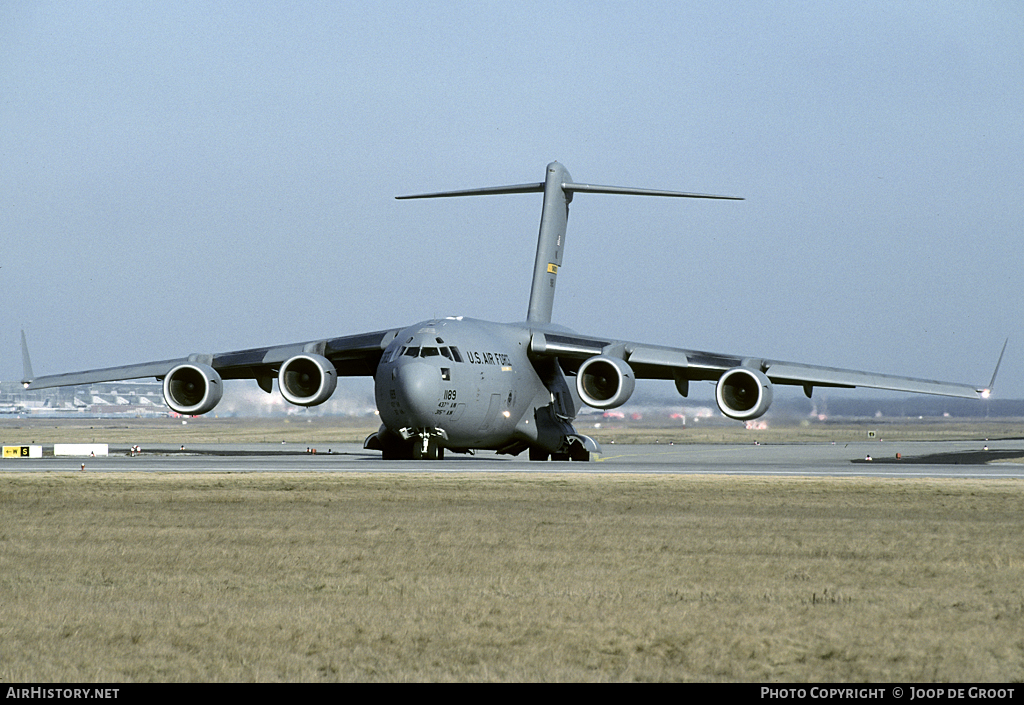 Aircraft Photo of 89-1189 / 91189 | McDonnell Douglas C-17A Globemaster III | USA - Air Force | AirHistory.net #111069
