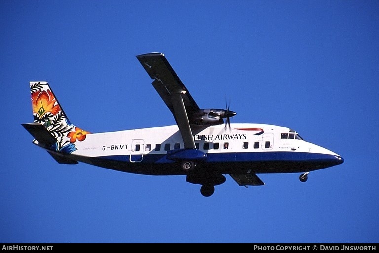 Aircraft Photo of G-BNMT | Short 360-100 | British Airways | AirHistory.net #111070