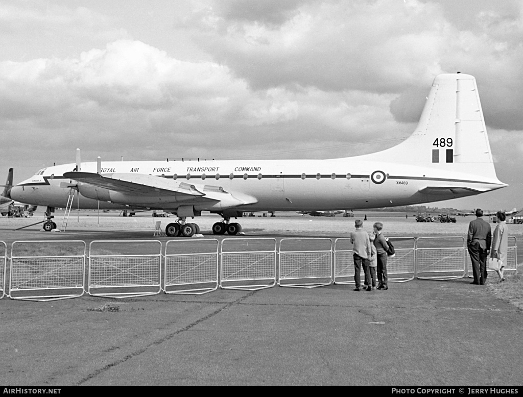 Aircraft Photo of XM489 | Bristol 175 Britannia C.1 (253) | UK - Air Force | AirHistory.net #111078