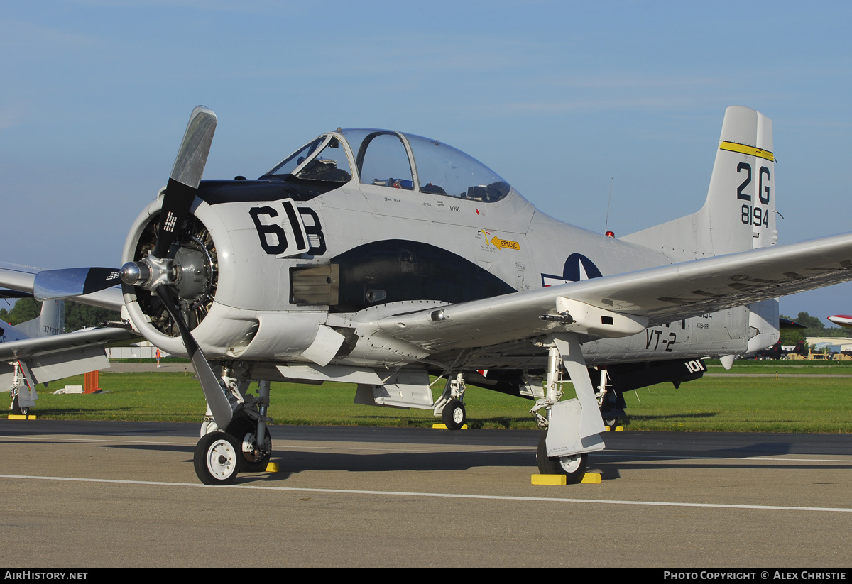 Aircraft Photo of N194RR / NX194RR / 138194 | North American T-28B Trojan | USA - Navy | AirHistory.net #111084