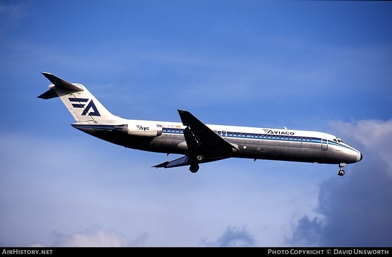 Aircraft Photo of EC-CTU | McDonnell Douglas DC-9-34CF | Aviaco | AirHistory.net #111088