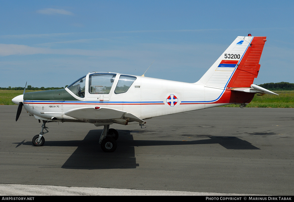 Aircraft Photo of 53200 | Utva UTVA-75 | Serbia - Air Force | AirHistory.net #111098