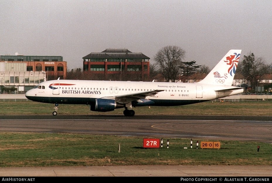 Aircraft Photo of G-BUSC | Airbus A320-111 | British Airways | AirHistory.net #111102