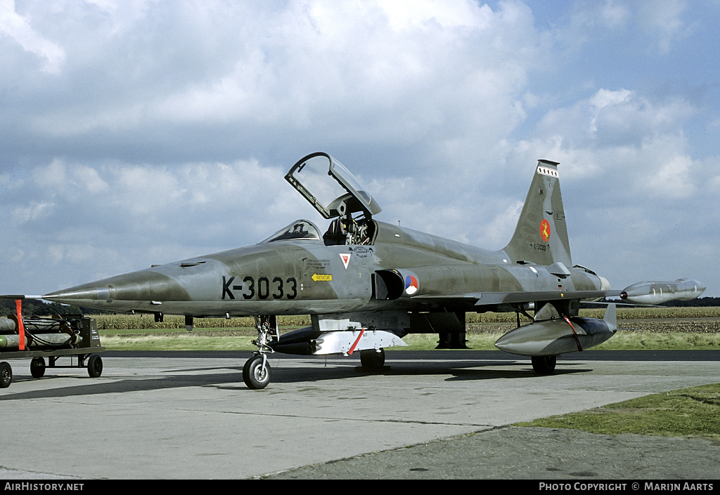 Aircraft Photo of K-3033 | Canadair NF-5A | Netherlands - Air Force | AirHistory.net #111107